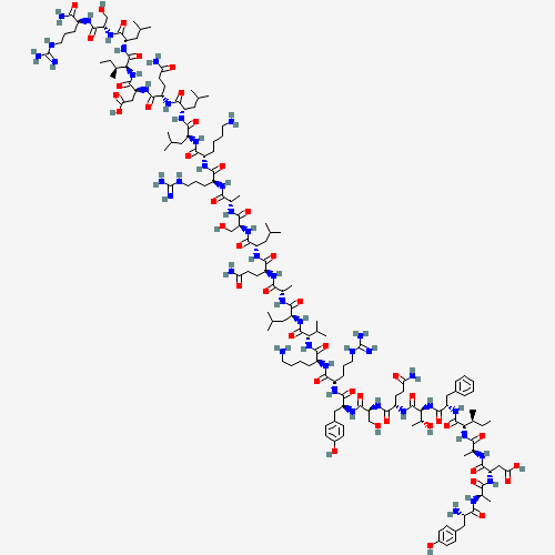 2D molecular structure of CJC-1295 no DAC, molecular formula C152H252N44O42